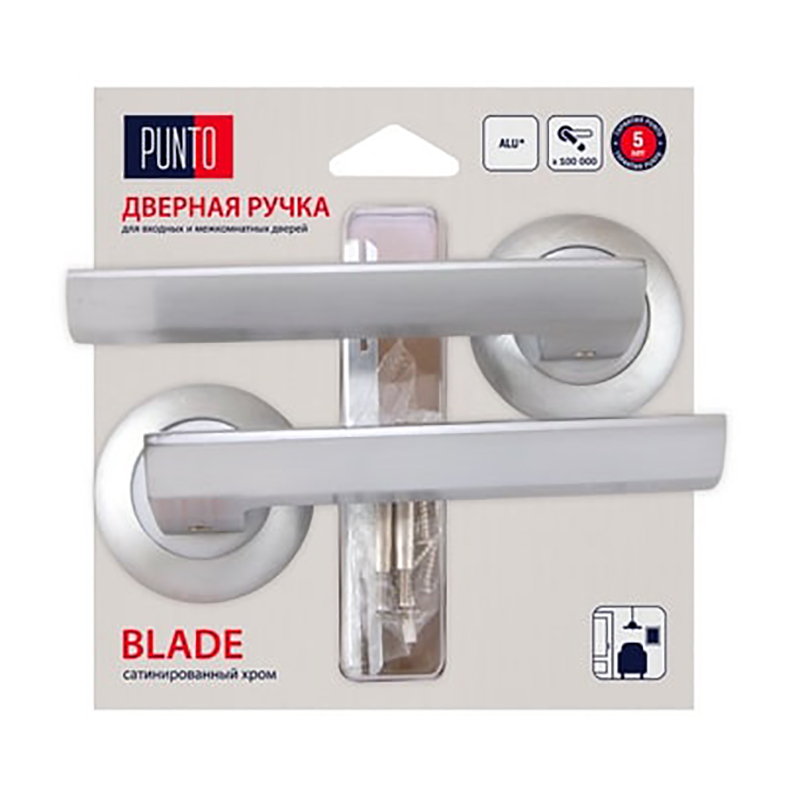 Ручка раздельная BLADE TL/HD SSC-16 сатинированный хром