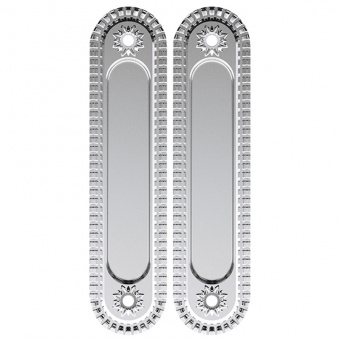 Ручка Armadillo для раздвижных дверей SH.CL152.010 (SH010/CL) SILVER-925 серебро 925